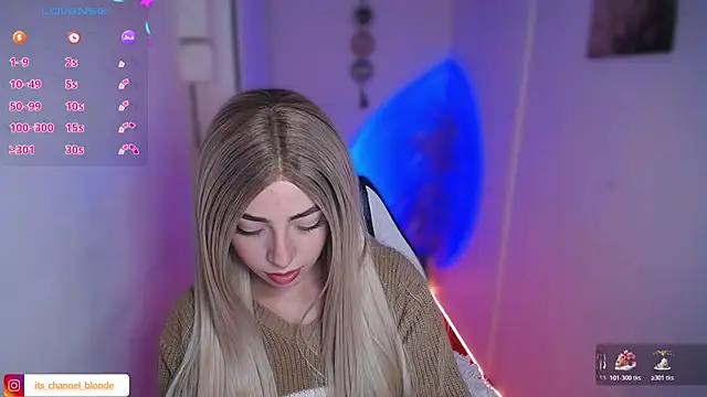 channel blondee online show from 03/13/26, 08:26