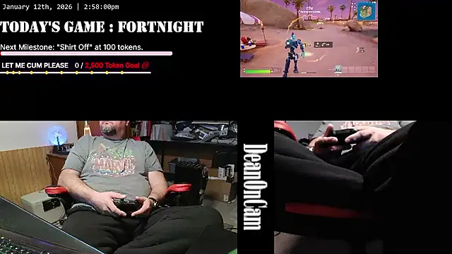 DeanonCam online show from 01/12/26, 08:58