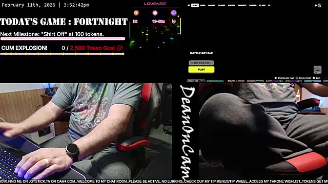 DeanonCam online show from 02/11/26, 09:53