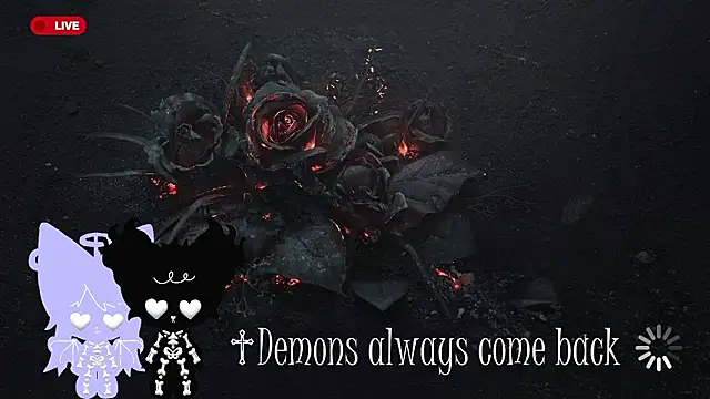 Snapshot of CrimsonVampCouple chatting on 02/06/26, 11:52 CrimsonVampCouple online show from 02/06/26, 11:52