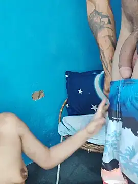 Perla and Maikol online show from 02/08/26, 07:17