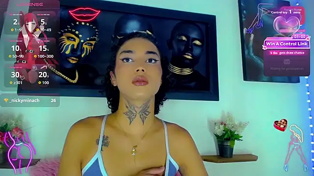 Snapshot of Darianna_Atehortua chatting on 02/07/26, 05:00 Darianna Atehortua online show from 02/07/26, 05:00