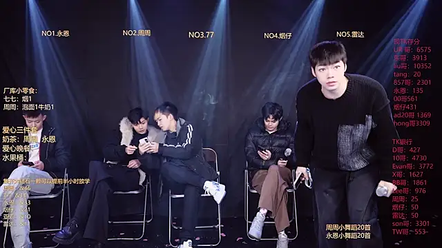 Snapshot of BTS-007 chatting on 02/13/26, 12:01 BTS-007 online show from 02/13/26, 12:01