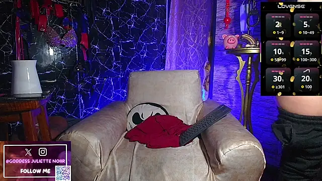 GoddessJulietteNoiir online show from 05/16/26, 10:23