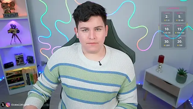 EvanCorvinx online show from 02/22/26, 03:10