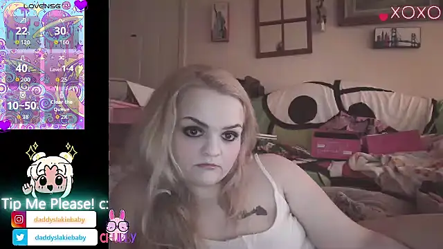 Snapshot of DaddysLakieBaby chatting on 02/25/26, 02:05 DaddysLakieBaby online show from 02/25/26, 02:05