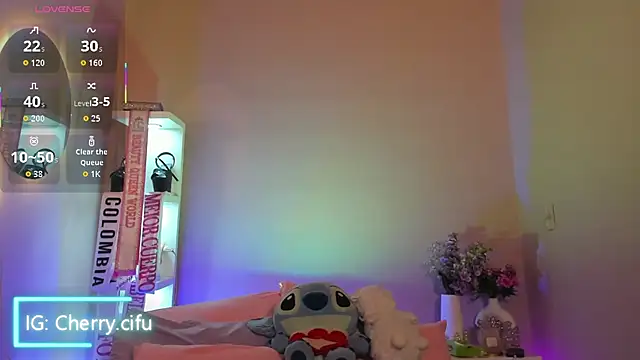 CherrySeraphine1 online show from 07/11/26, 07:16