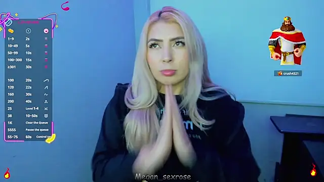 Snapshot of Megan_sexrosse chatting on 03/27/26, 04:51 Megan sexrosse online show from 03/27/26, 04:51