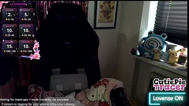 Snapshot of CutieTracer chatting on 05/20/26, 02:45 CutieTracer online show from 05/20/26, 02:45