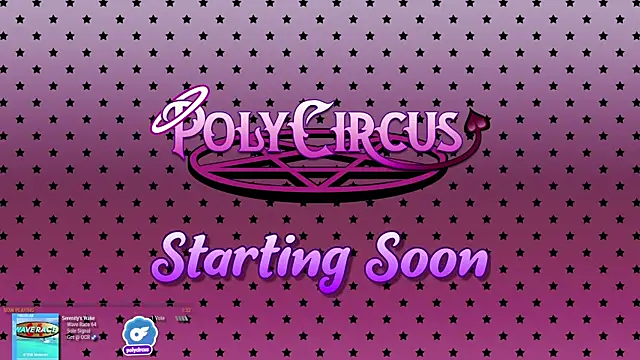 Snapshot of PolyCircus chatting on 06/25/26, 04:56 PolyCircus online show from 06/25/26, 04:56