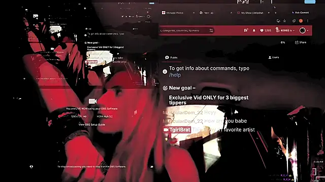 Snapshot of TgirlBrat chatting on 08/09/26, 09:25 TgirlBrat online show from 08/09/26, 09:25