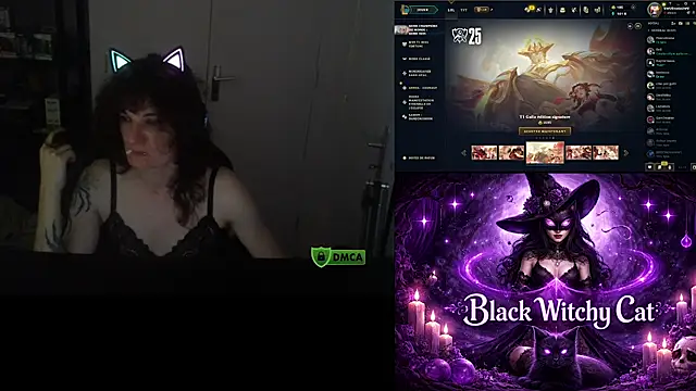 Snapshot of Black_Kitty_Witch chatting on 07/24/26, 09:13 Black Kitty Witch online show from 07/24/26, 09:13