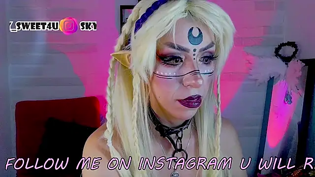 sky girl1 online show from 12/14/25, 04:29