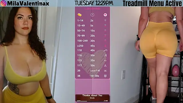 MilaValentina online show from 03/31/26, 04:29