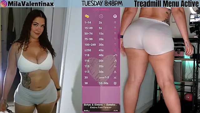 Snapshot of MilaValentina chatting on 04/29/26, 12:48 MilaValentina online show from 04/29/26, 12:48