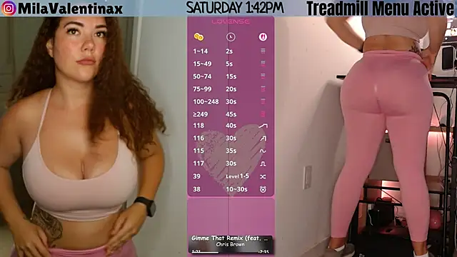 Snapshot of MilaValentina chatting on 05/30/26, 05:43 MilaValentina online show from 05/30/26, 05:43
