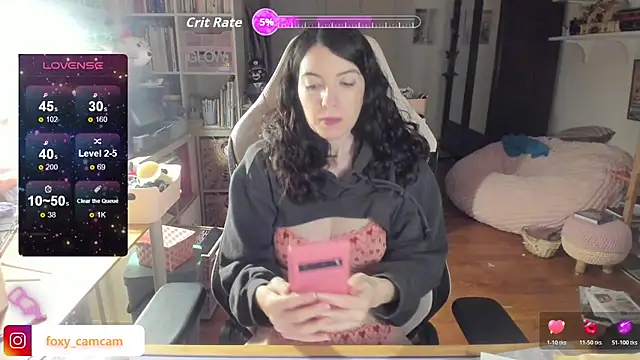 Foxy c online show from 04/07/26, 08:42