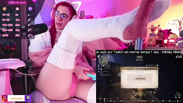 Snapshot of Indriya2x0 chatting on 01/24/25, 11:34 Indriya2x0 online show from 01/24/25, 11:34