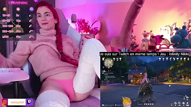 Snapshot of Indriya2x0 chatting on 01/27/25, 08:17 Indriya2x0 online show from 01/27/25, 08:17