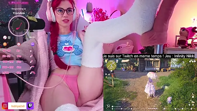 Snapshot of Indriya2x0 chatting on 01/29/25, 07:53 Indriya2x0 online show from 01/29/25, 07:53