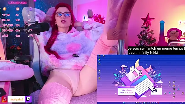 Snapshot of Indriya2x0 chatting on 02/17/25, 08:47 Indriya2x0 online show from 02/17/25, 08:47