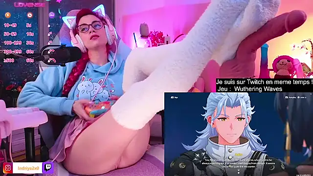 Snapshot of Indriya2x0 chatting on 02/21/25, 11:10 Indriya2x0 online show from 02/21/25, 11:10