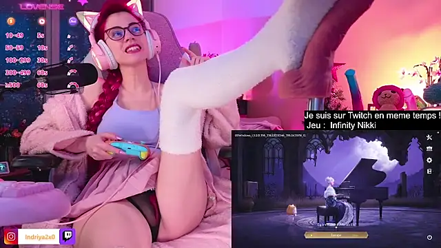 Snapshot of Indriya2x0 chatting on 02/26/25, 09:58 Indriya2x0 online show from 02/26/25, 09:58