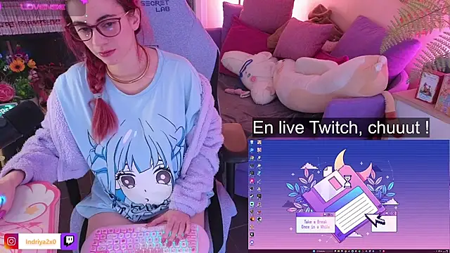 Snapshot of Indriya2x0 chatting on 03/13/26, 07:53 Indriya2x0 online show from 03/13/26, 07:53