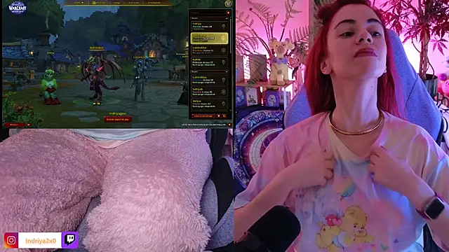 Snapshot of Indriya2x0 chatting on 03/26/26, 09:20 Indriya2x0 online show from 03/26/26, 09:20