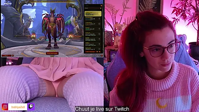 Snapshot of Indriya2x0 chatting on 04/10/26, 07:40 Indriya2x0 online show from 04/10/26, 07:40