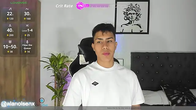 AlanNaughty online show from 11/12/25, 02:56