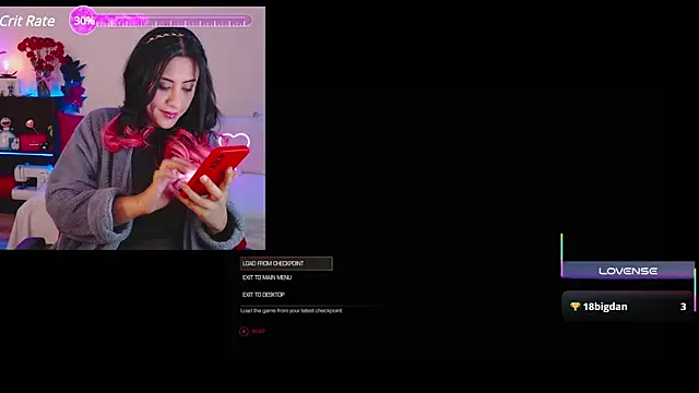 Snapshot of Annie_p chatting on 02/22/25, 05:44 Annie p online show from 02/22/25, 05:44