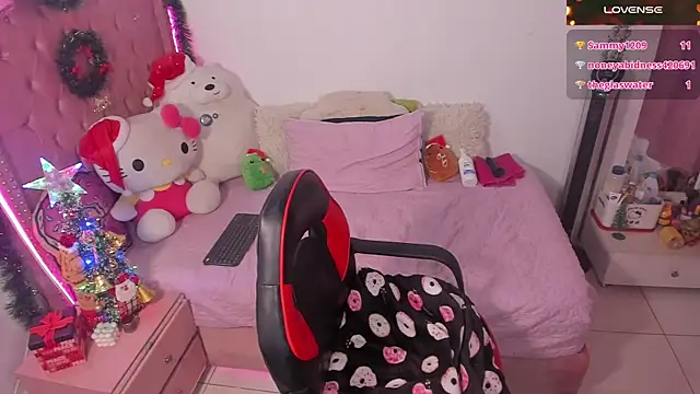 Snapshot of LillyCandy chatting on 12/10/24, 11:51 LillyCandy online show from 12/10/24, 11:51