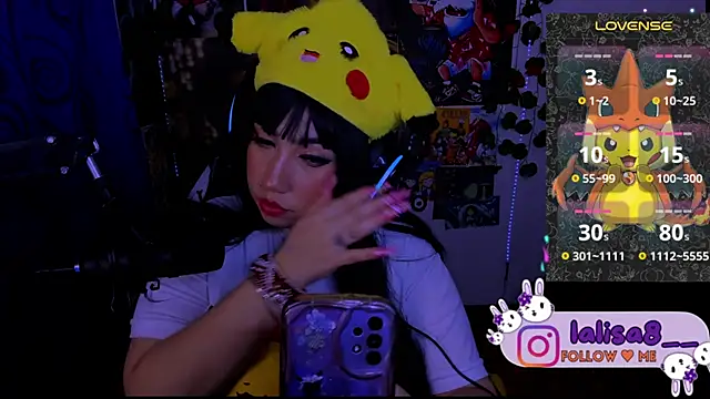 lalisa8 online show from 03/18/25, 08:03