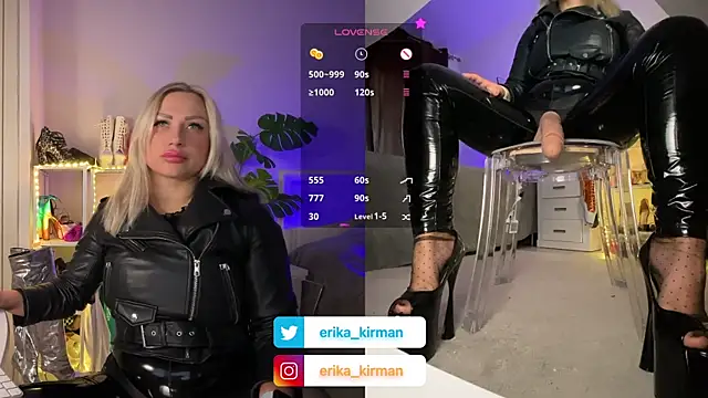 Erika Kirman online show from 01/25/25, 01:08