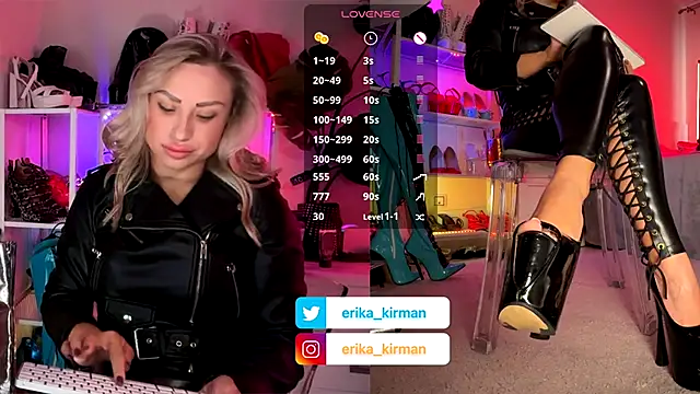 Erika Kirman online show from 11/07/25, 09:42