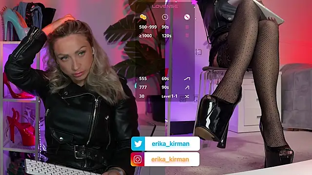 Erika Kirman online show from 05/12/26, 10:34