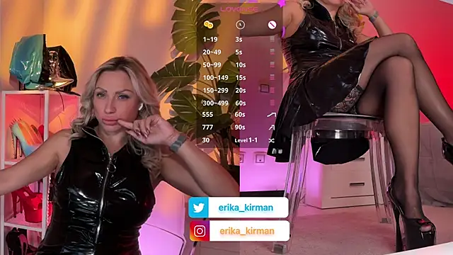 Snapshot of Erika_Kirman chatting on 06/13/26, 02:26 Erika Kirman online show from 06/13/26, 02:26