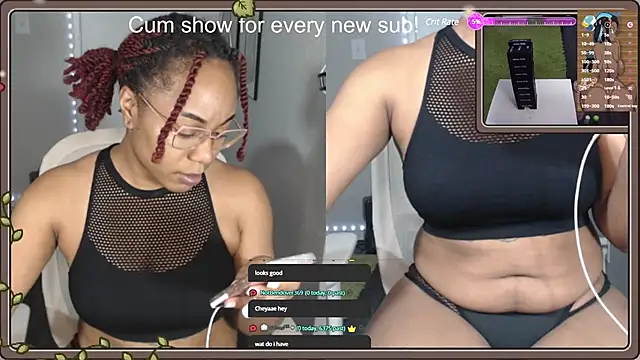 Snapshot of Cheybaaee chatting on 01/29/25, 02:40 Cheybaaee online show from 01/29/25, 02:40