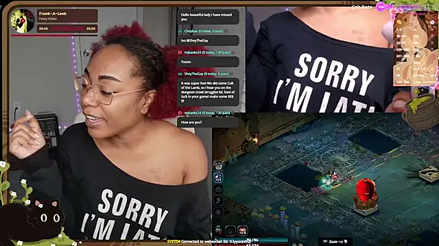 Snapshot of Cheybaaee chatting on 12/03/25, 08:18 Cheybaaee online show from 12/03/25, 08:18