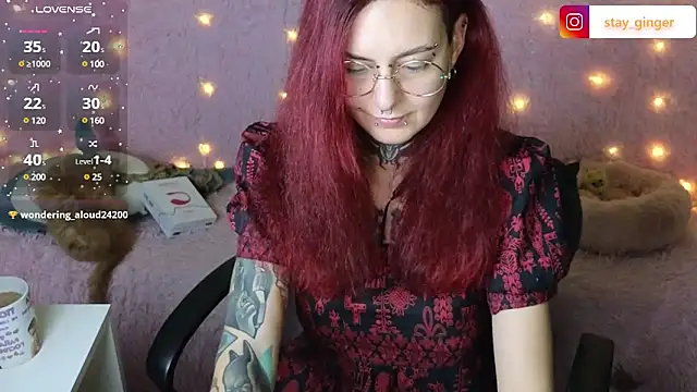 Snapshot of Ginger_Stay chatting on 01/09/25, 08:11 Ginger Stay online show from 01/09/25, 08:11
