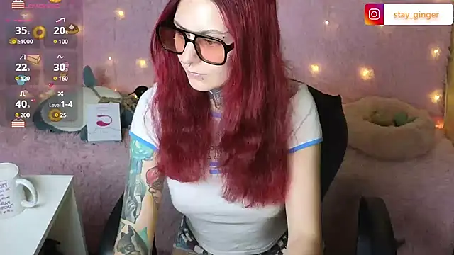 Snapshot of Ginger_Stay chatting on 01/22/25, 04:12 Ginger Stay online show from 01/22/25, 04:12
