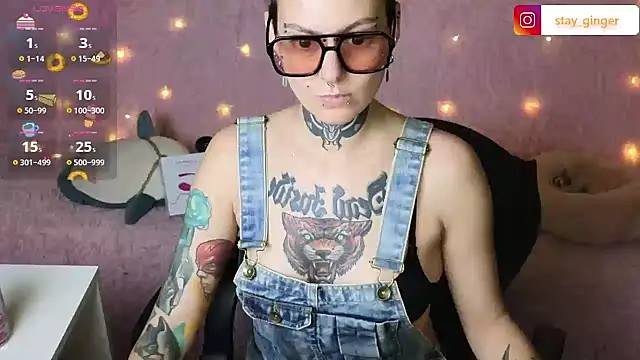 Snapshot of Ginger_Stay chatting on 01/29/25, 09:39 Ginger Stay online show from 01/29/25, 09:39
