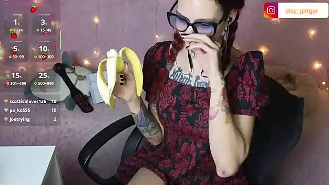 Snapshot of Ginger_Stay chatting on 02/04/25, 06:49 Ginger Stay online show from 02/04/25, 06:49