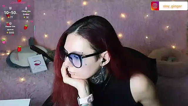 Snapshot of Ginger_Stay chatting on 02/22/25, 12:29 Ginger Stay online show from 02/22/25, 12:29