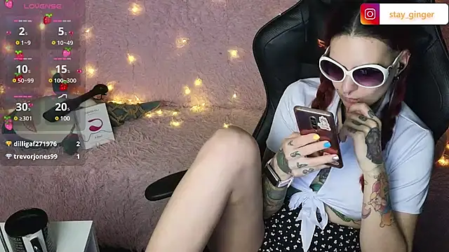 Snapshot of Ginger_Stay chatting on 03/06/25, 12:00 Ginger Stay online show from 03/06/25, 12:00
