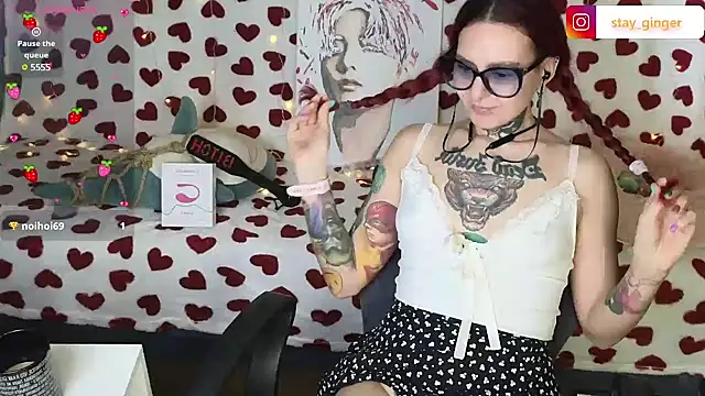 Snapshot of Ginger_Stay chatting on 03/22/25, 07:15 Ginger Stay online show from 03/22/25, 07:15