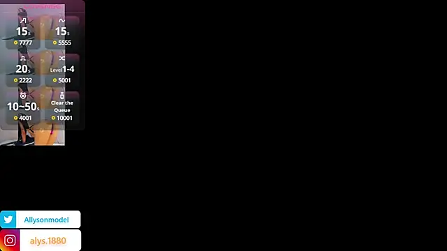 alysson 18 online show from 02/14/25, 01:18