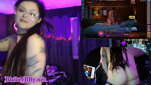 Snapshot of BlaizeyBBy chatting on 12/21/24, 12:38 BlaizeyBBy online show from 12/21/24, 12:38