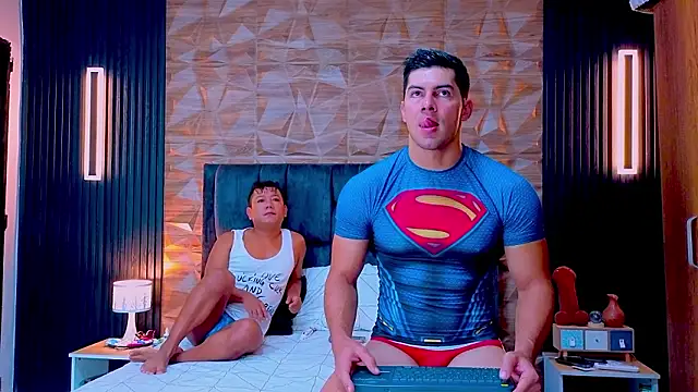 Snapshot of FelipeAndMarcello3 chatting on 03/12/26, 02:01 FelipeAndMarcello3 online show from 03/12/26, 02:01